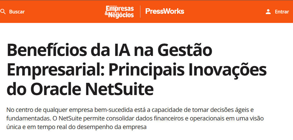 Pequenas Empresas Grandes Negócios